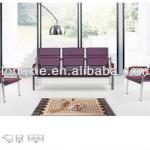 1+1+3 metal leather salon office sofa waiting 2099A