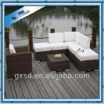 indoor office luxury synthetic rattan commercial furniture