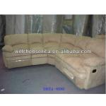 34051-8080 Leather with PVC Sofa Set
