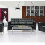LONGZHAO modern office leather sofa set LZ-XD002