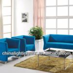 heated new model modern leather metal classic luxury sofa set-S43