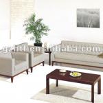 Fashionable modern leather office sofa