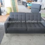 classic office sofa in fabric/florence knoll sofa