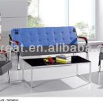Office bright color sofa office receiption sofa chairs B15