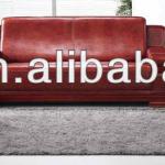 Red Leather Sofa Sets, Heated Leather Sofa, Italy Leather Sofa (FOHJ-6888)