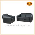 Office reception leather sofa