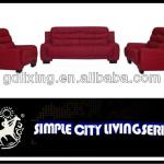 Leisure and simple furniture design leather sofa set price list 2Y076