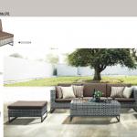 stacking Rattan Sofa furniture GF21004 SET