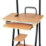 steel wooden study computer table design-WY-700