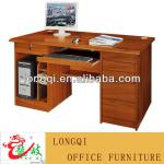 new model simple computer desk with wooden small file cabinet F816A