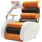 2012 yellow fabric leather lounge chair with massage laptop support base voice-element