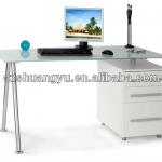 contemporary glass writing desks-FS2089