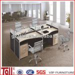 2013 latest design High quality MDF or MFC contemporary cheap computer table models with prices