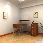 Newest Wood Modern Design Furniture Computer Table Design