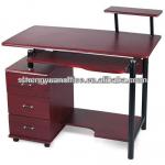 Wooden Computer office desk WY-2107C-WY-806B