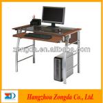 Contracted modern glass computer desk-CD-1004