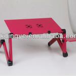 Portable and Foldable Folding laptop table With USB fan