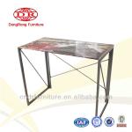 glass computer desk-DR-N-2048