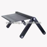 Adjustable Vented Portable Folding Aluminum Laptop Notebook PC Table Desk Tray-CHE-112