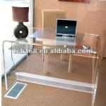 high range clear acrylic computer desk for office