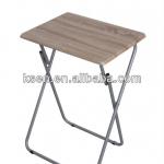 KC-7580ST wood color folding snack table