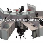 Round Office Workstation for 3-6 people UW-WS-5885-UW-WS-5885