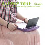 China best on sofa/bed Cooskin portable Laptop desk/laptop tray with cushion on knee-DT-122 Laptop desk