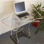 new design clear acrylic computer desk for office