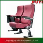 JY-606 metal legs cinema hall chair with armrest chair with adjustable legs