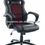 racing Chair Modern Design Swivel leather and mesh Bucket seat chair QO-8111