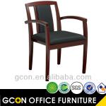 Office wooden fabric guest/conference chairs for heavy people-GSO-97CHY