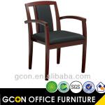 Office wooden fabric guest/conference chairs for heavy people