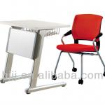 durable wooden student desk and chair