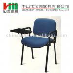 Conference chair with writing tablet