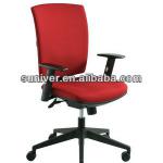Manager chairs with adjustable lumber support