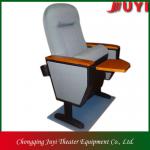JY-605R interpretation Cinema conference chair with write pad folding writing table chair