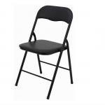 black metal folding chair for sale