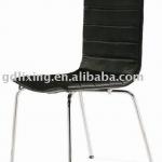 Dining room furniture black PVC table chair LY718A