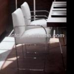 modern white metal dining chairs TC-513