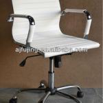2014 white Eames contemporary low back PU Leather conference Chair F-602B