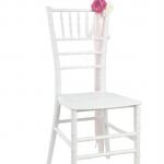 polypropylene chivari chair with COMPETITIVE PRICE-F-112 Tiffany Chair White