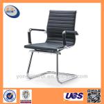 Y3204-1 Office medium back visitor chair with chorme plating frame