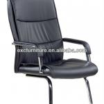 Black PU Middle back Conference Chair / Office Chair /Visitor Chair AGS-107-1-107-1