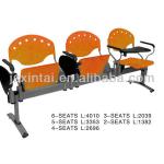 Conference plastic chairs with metal legs-PE020-3+04E+05B