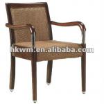 China Antique Wood Chair, Cotton and linen fabric chairs Wooden chairs-D028