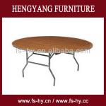 Stable wholesale round folding study banquet table HY-123 for sale