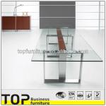 High Quality Meeting Room Desk Glass Conference Table