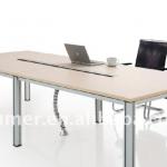 modern rectangular conference table