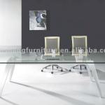 Glass meeting table