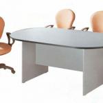 modern round office table H-726